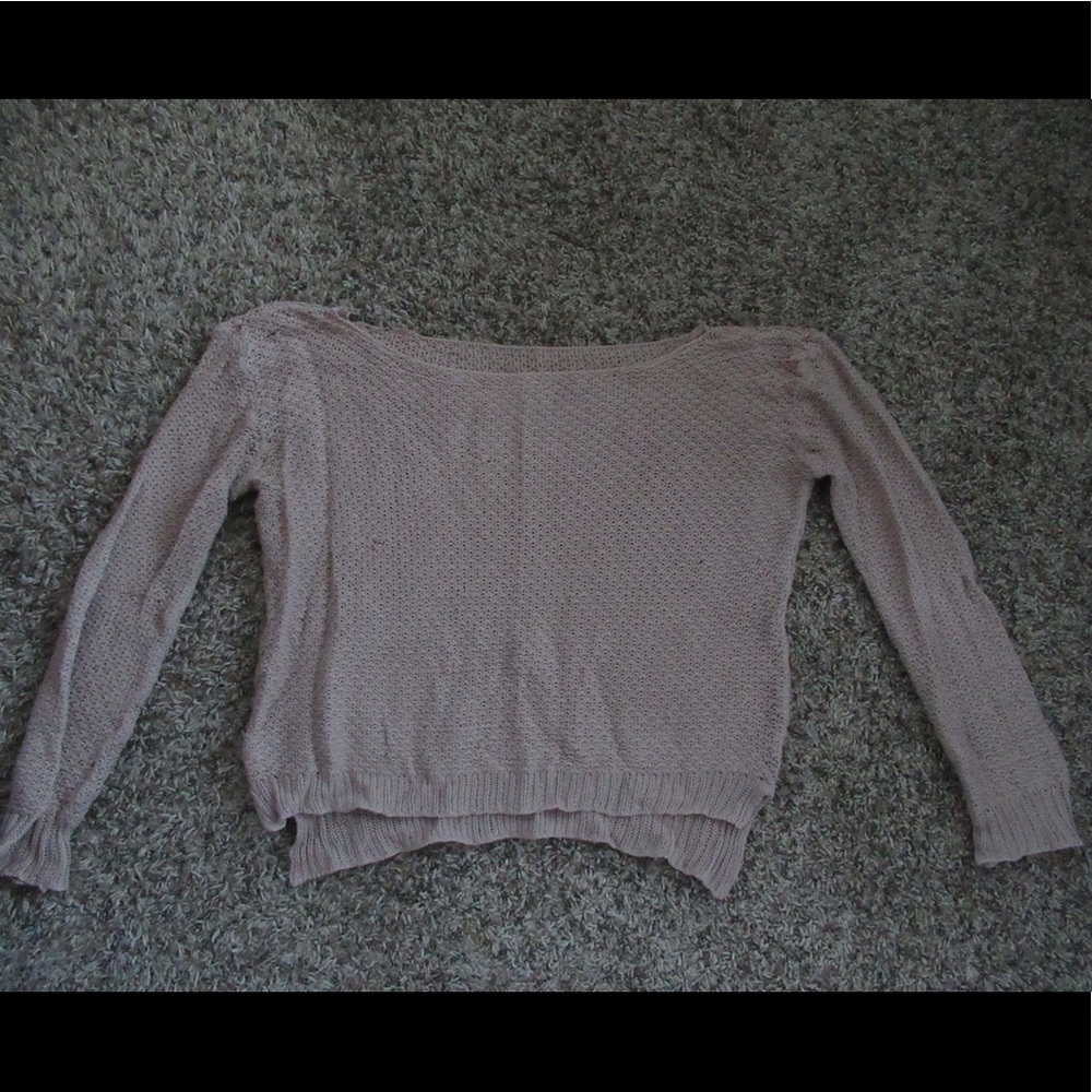 Distressed Brandy Melville sweater